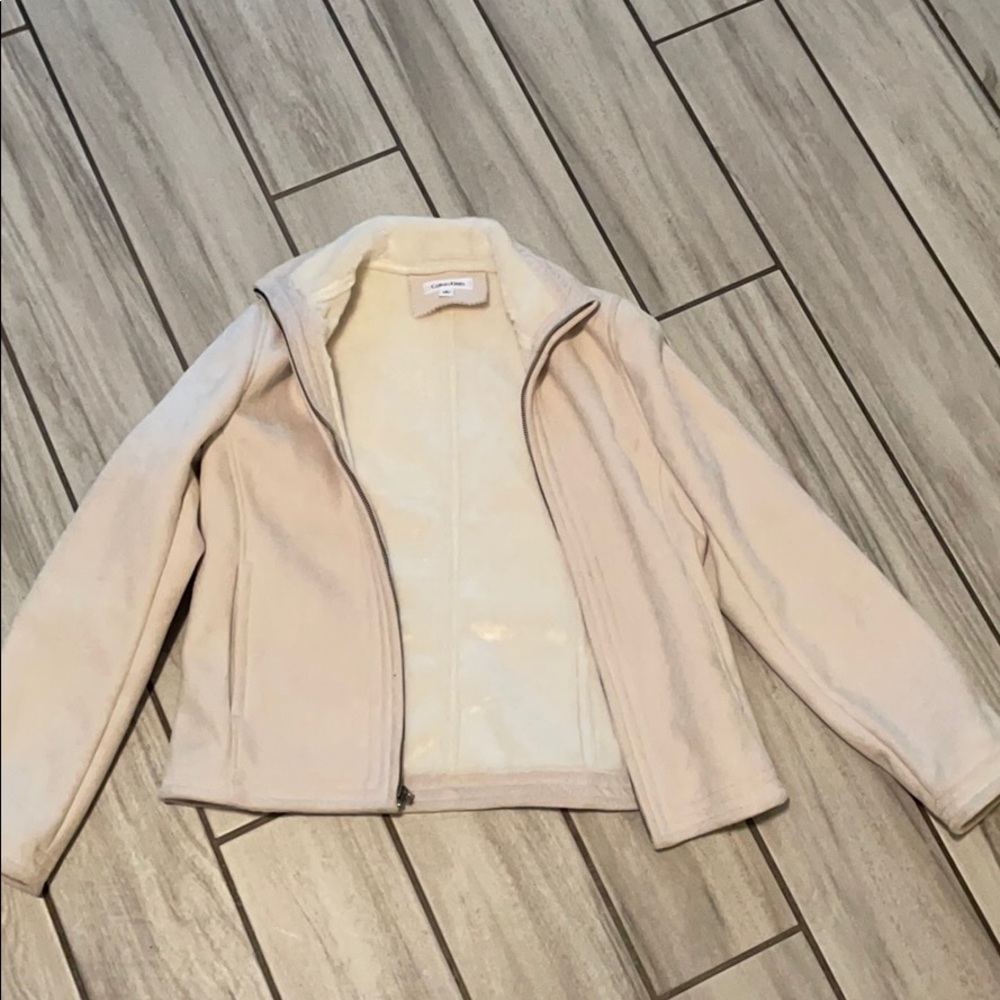 Calvin Klein leather jacket